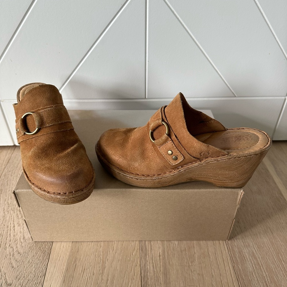 Born Clogs In Camel , Size 9 ( New Without Box) - image 1
